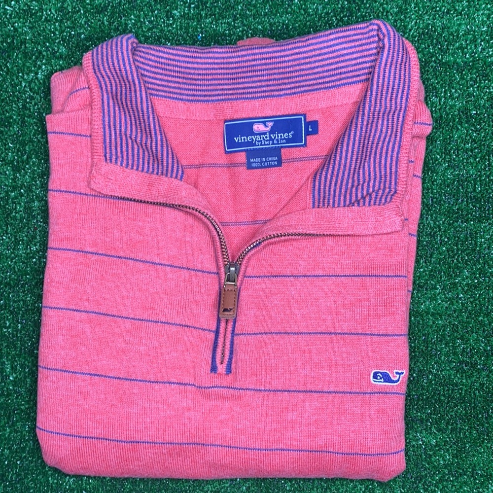 Vineyard Vines men’s 1/4 zip pullover L122